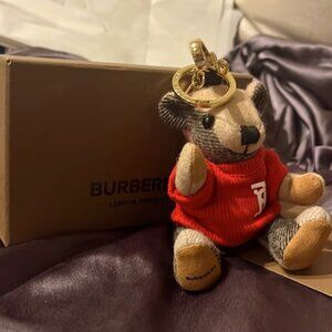 NWT Burberry TB Bear Keychain 2016